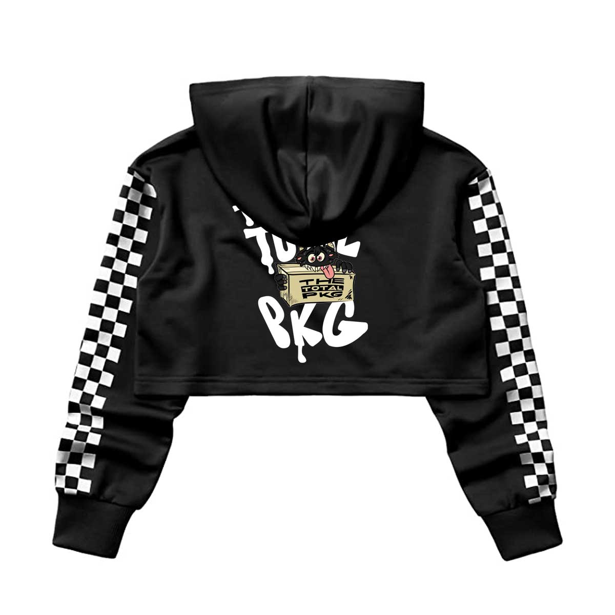 (PRE-ORDER) The Total PKG Kids Long Sleeve Crop Top Hoodie